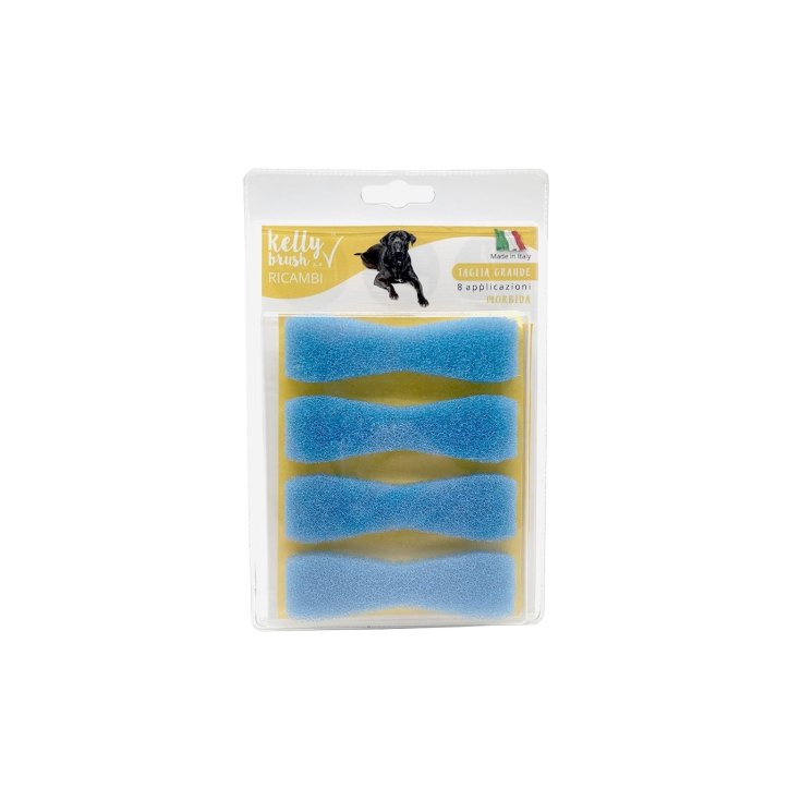 Kelly Brush ricambi kit spazzolino - Antiplacca - Large