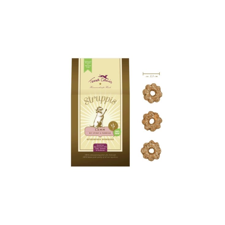TERRA CANIS STRUPPIS AGNELLO 375G