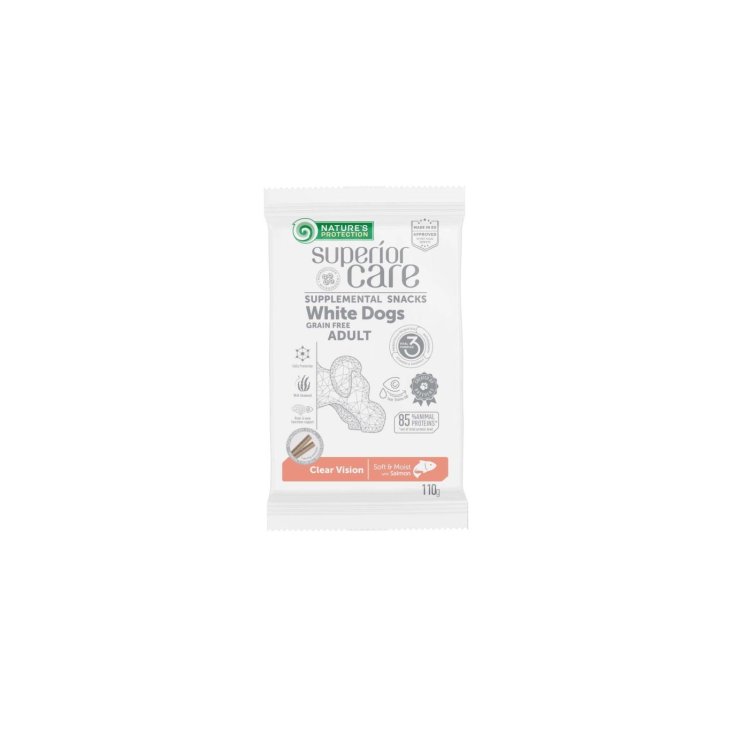 NP SC WHITE DOG SNACK GF CERVO/SALMONE