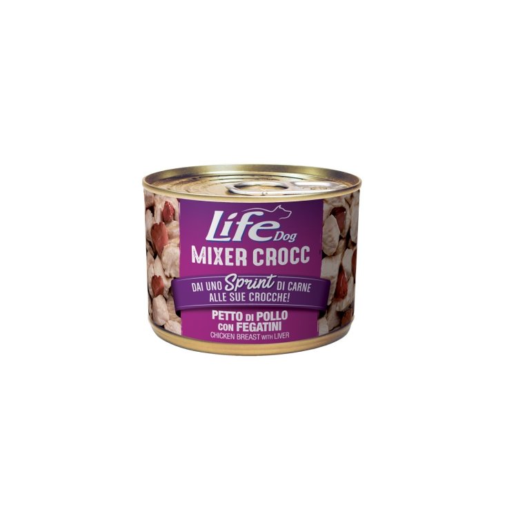 Mixer Crocc Petto di Pollo con Fegato - 150GR