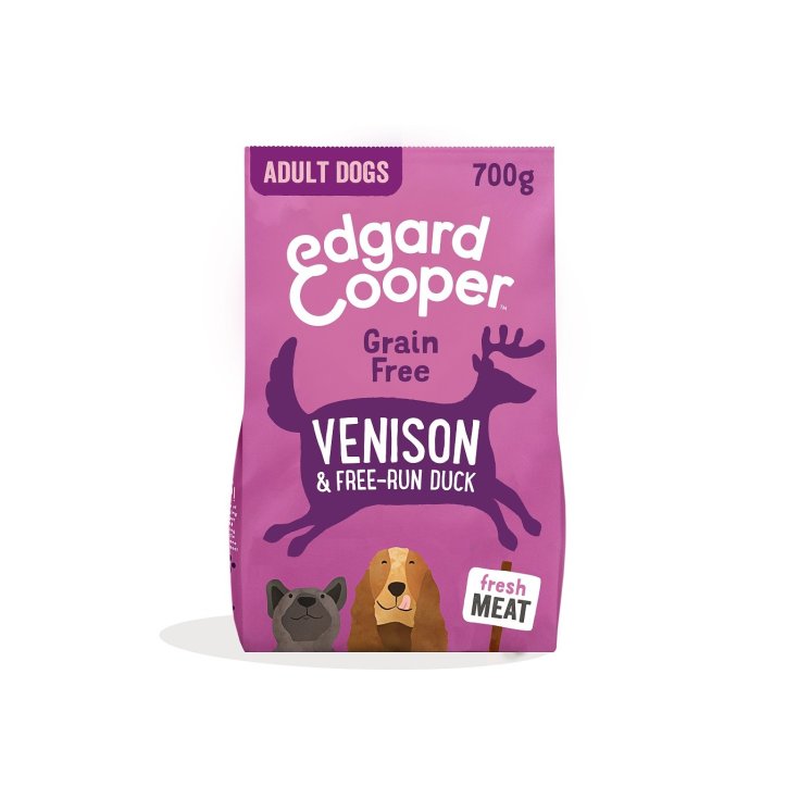 Adult Carne Fresca di Cervo e Anatra Allevata a Terra Senza Cereali - 700GR