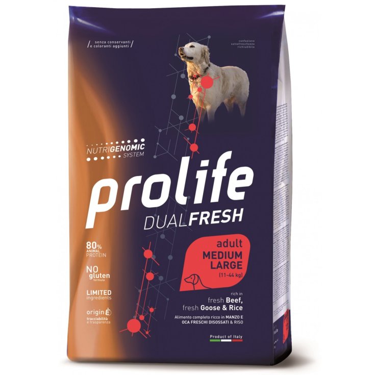Dual Fresh Adult Medium/Large Goose & Rice - 2,50KG