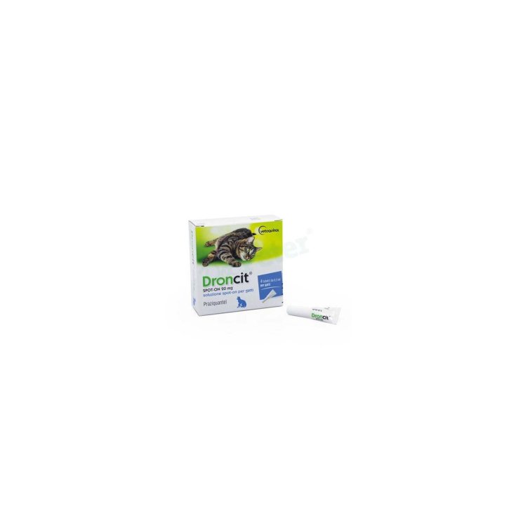 Droncit Spot-On 20mg Vetoquinol 4 Tubetti Da 0,5ml