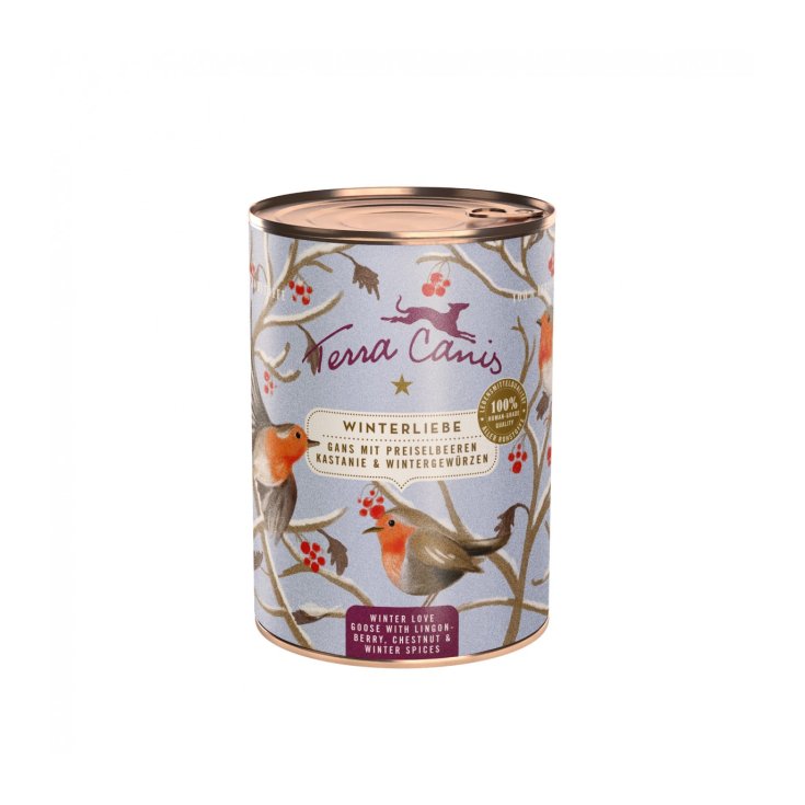 Winter Love Gran Free Oca con Mirtilli Rossi Castagne e Spezie Invernali - Limited Edition - 400GR
