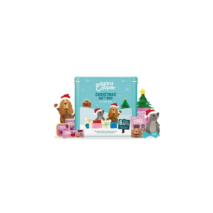 EDGAR C CHRISTMAS BOX DOG 1.425KG