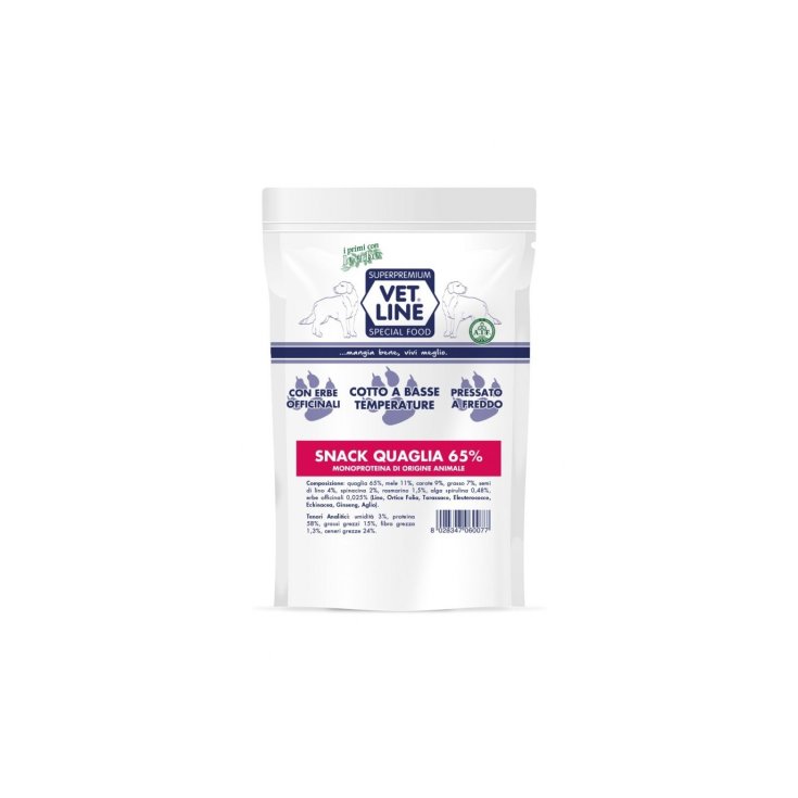VET LINE SNACK QUAGLIA 80G