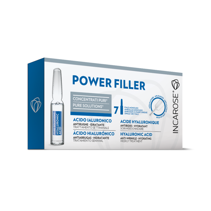 Power Filler Acido Ialuronico Incarose 7 Fiale Power Filler Acido Ialuronico Incarose 7 Fiale