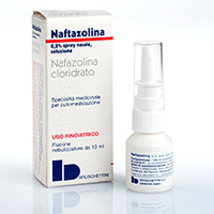 Bruschettini Naftazolina 0,2% Spray Nasale Decongestionante Flaconcino Nebulizzatore 10ml