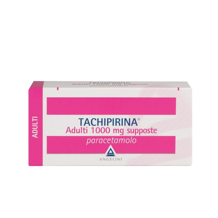 Tachipirina 1000 mg Angelini 10 Supposte Adulti Per Febbre E Dolore