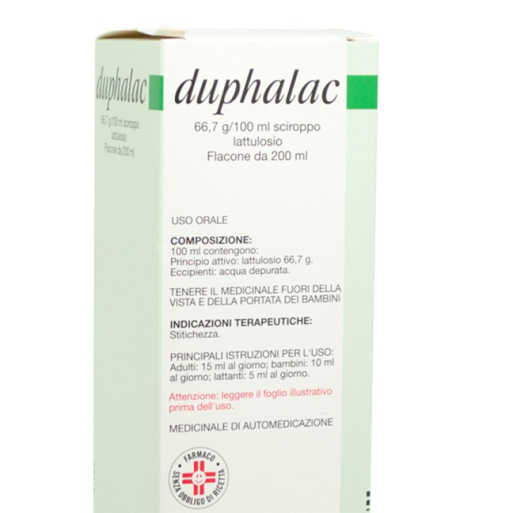 Abbott Duphalac 66,7g/100ml Sciroppo Trattamento Stitichezza Occasionale Flacone 200ml