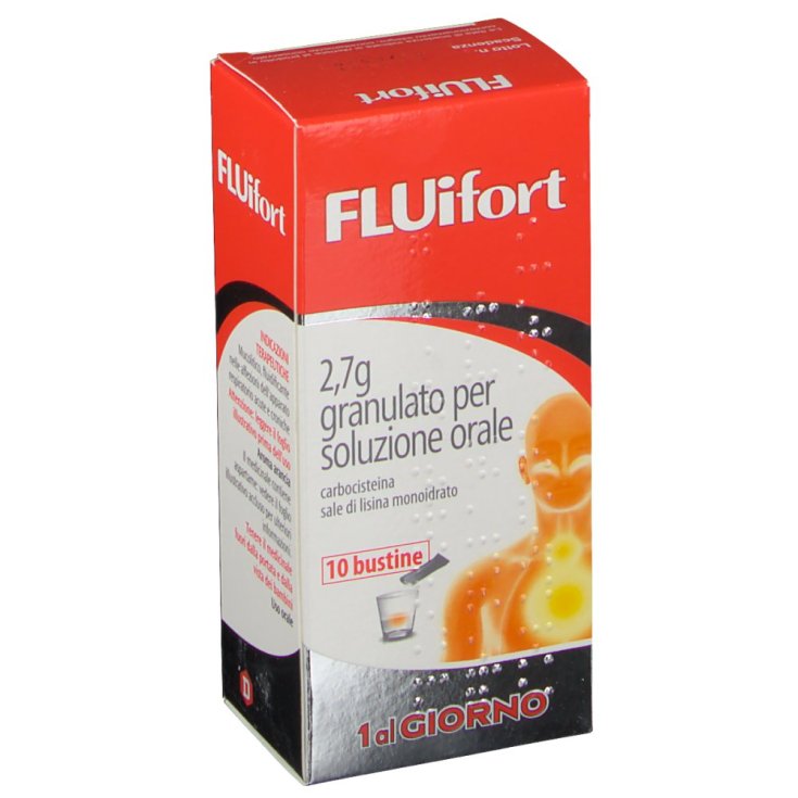 Domp&eacute; FLUifort  2,7g Granulato Per Soluzione Orale 10 Bustine