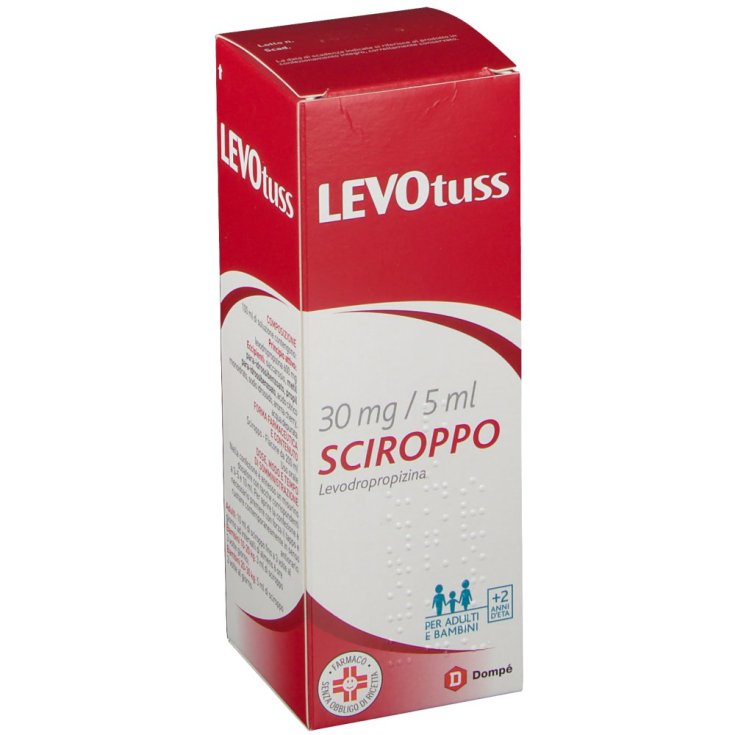 Domp&eacute; Levotuss 30mg/5ml Sciroppo Sedativo Della Tosse 200ml