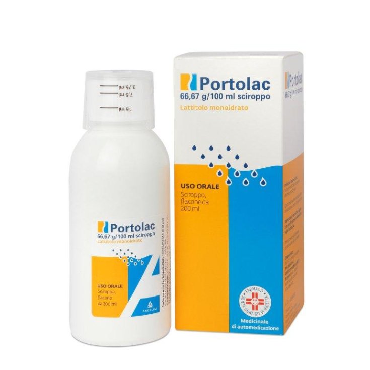 Angelini Portolac 66,67g / 100ml Sciroppo 200ml