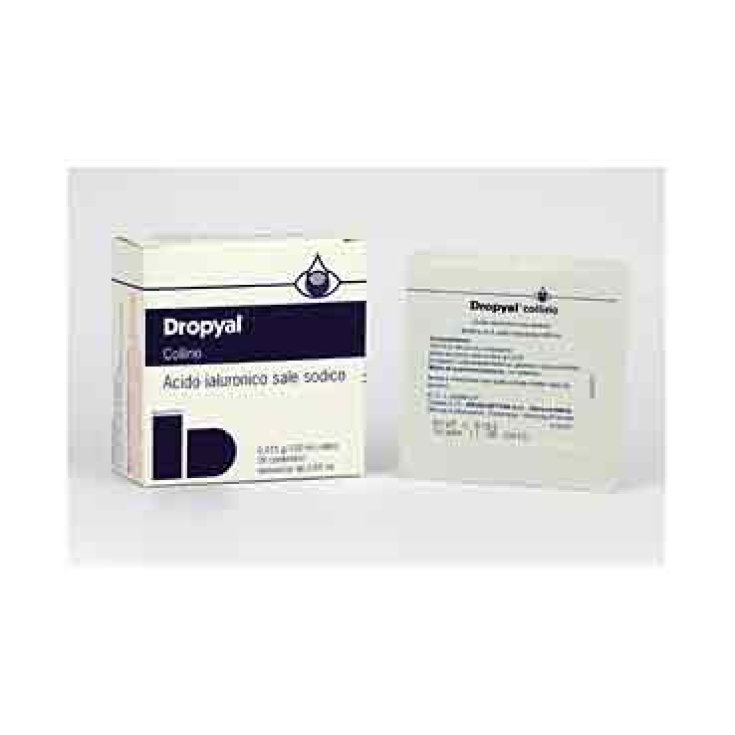Bruschettini Dropyal Collirio 20 Flaconi Monodose 0,65ml 0,015g/100ml