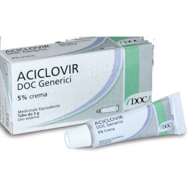 Aciclovir DOC 5%  Crema 3g