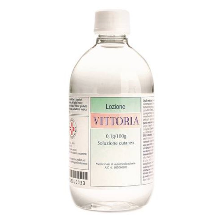 Polifarma Lozione Vittoria 0,1% Soluzione Cutanea 500ml