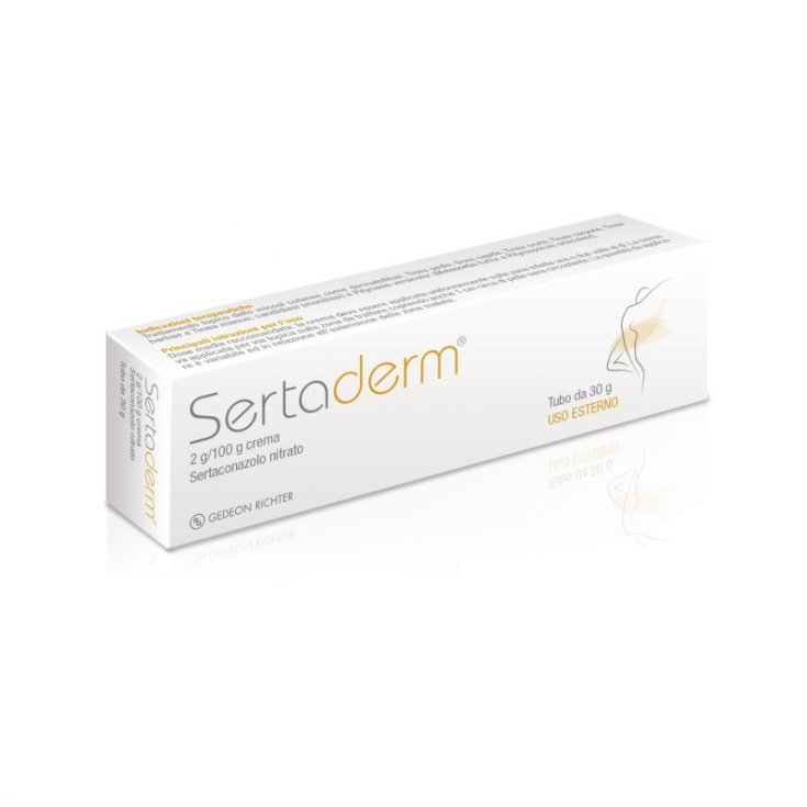 Gedeon Richter Sertaderm 2g/100g Crema Antimicotica Per Funghi 30g