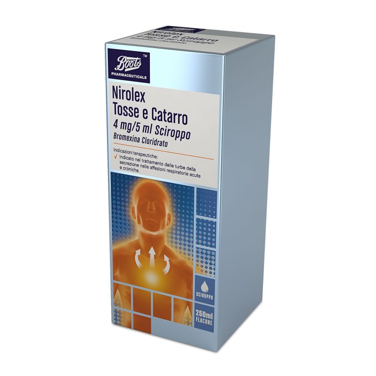 Nirolex Tosse E Catarro Sciroppo 4mg/5ml 250ml