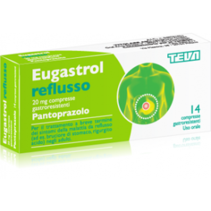 Eugastrol Reflusso 20mg 7 Compresse