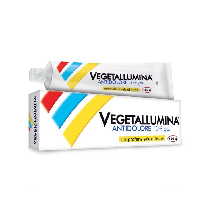 Vegetallumina&reg; Antidolore 10% Gel Ibuprofene Sale Di Lisina 120g