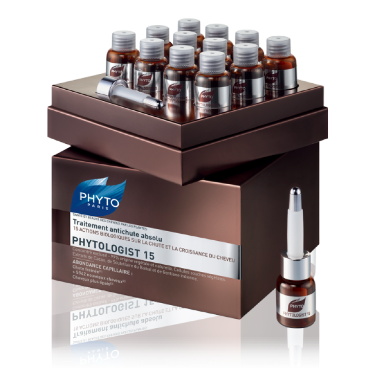 Phytologist 15 Trattamento Anti-Caduta Globale Phyto 12 Fiale