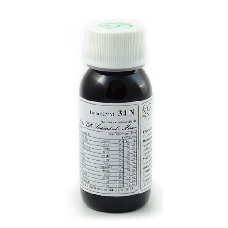 34n Beta Rubra Compositum Labor Villa Stoddard 60ml