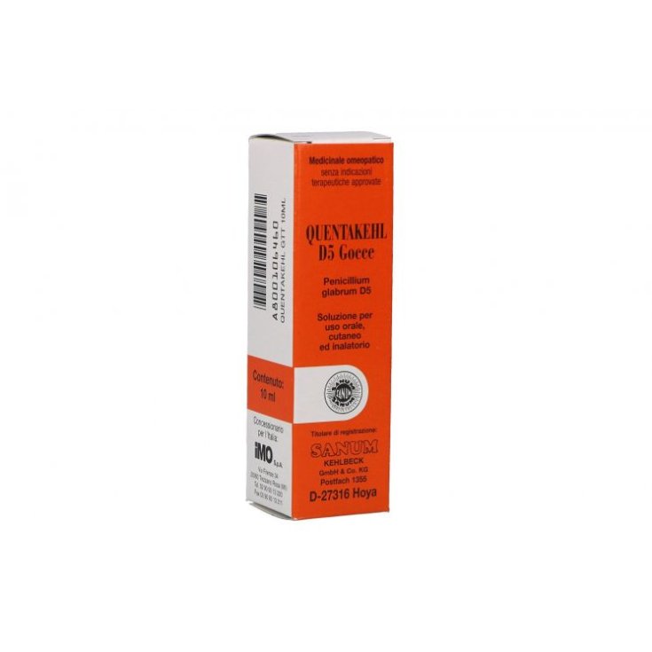 Sanum Quentakehl D5 Rimedio Omeopatico In Gocce 10ml