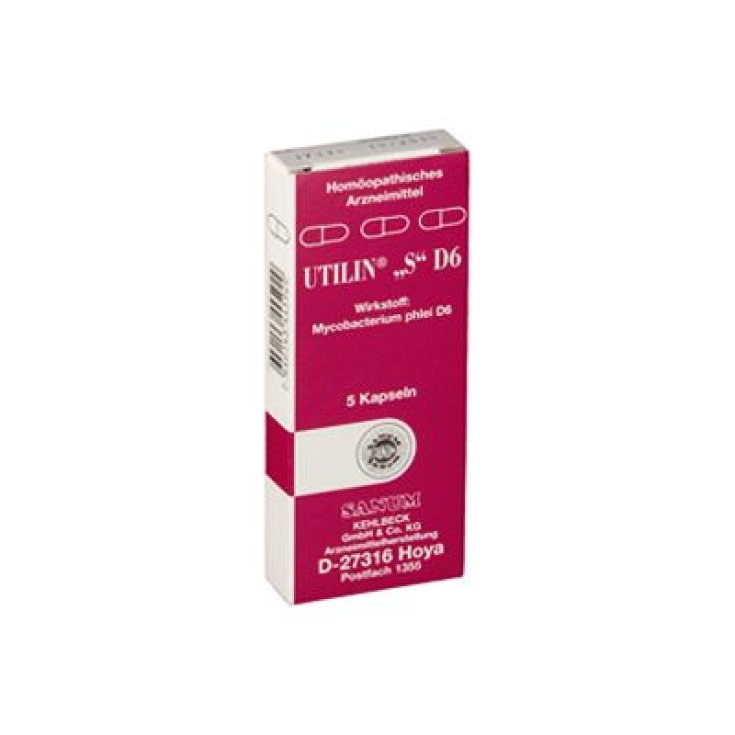 Sanum Utilin S D6 Medicinale Omeopatico 5 Capsule
