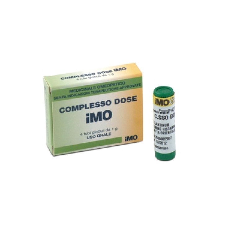I.m.o. Ist. Med. Omeopatica Complesso Dose In Globuli 4 Tubi