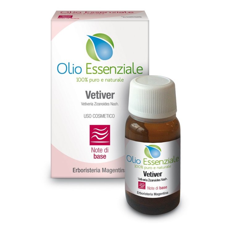 Erboristeria Magentina Vetiver Olio Essenziale 10ml