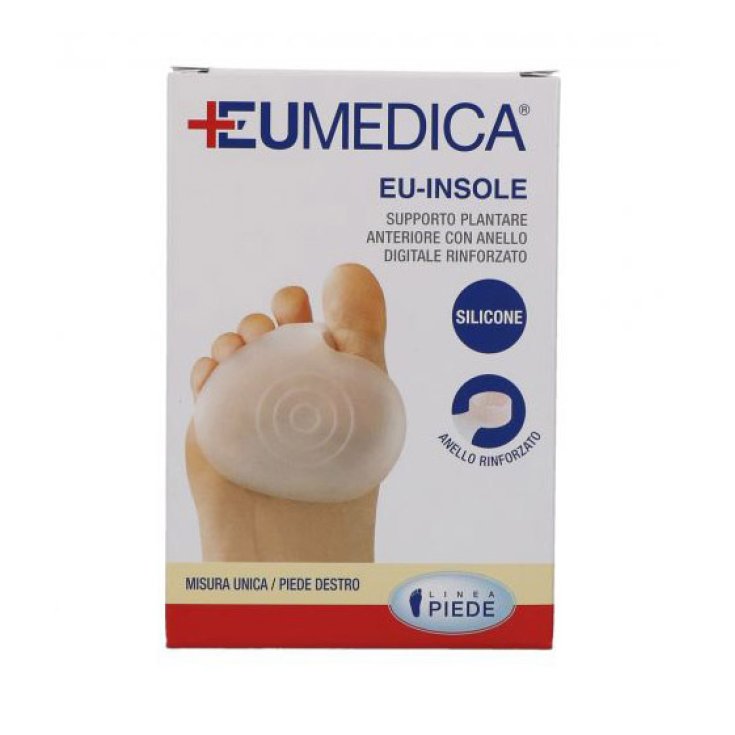 Eu Insole Supporto Metatarsale In Silicone Piede Destro