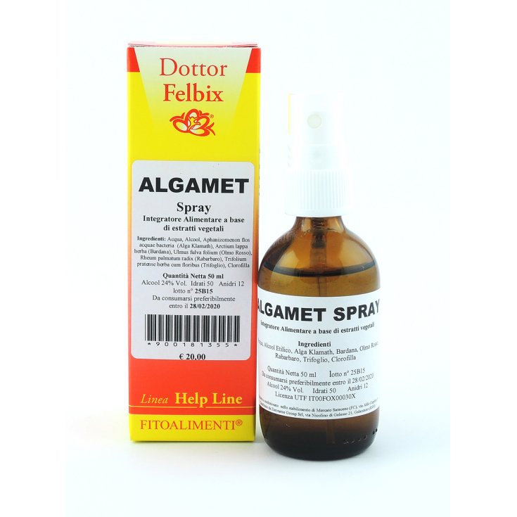 Algamet Spray Integratore Alimentare 50ml