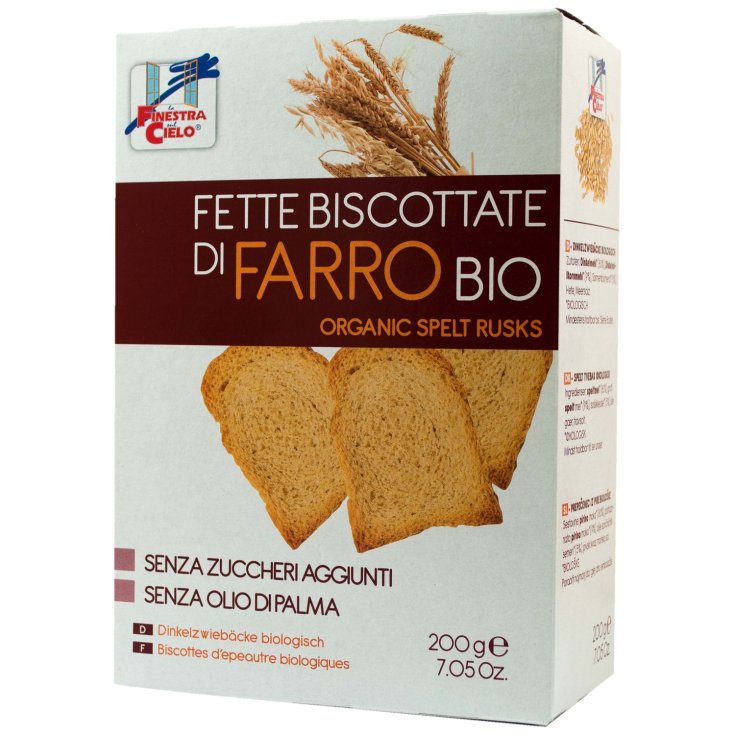 La Finestra Sul Cielo Fette Biscottate Al Farro Biologico 200g