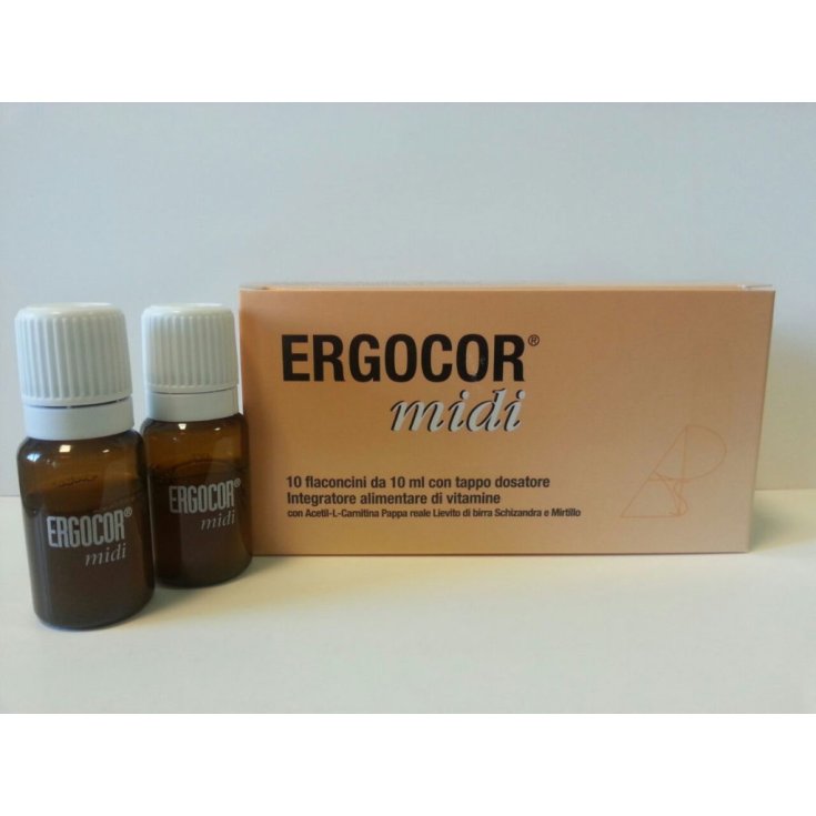 Siar Pharma Ergocor Midi Integratore Alimentare 10 Flaconcini