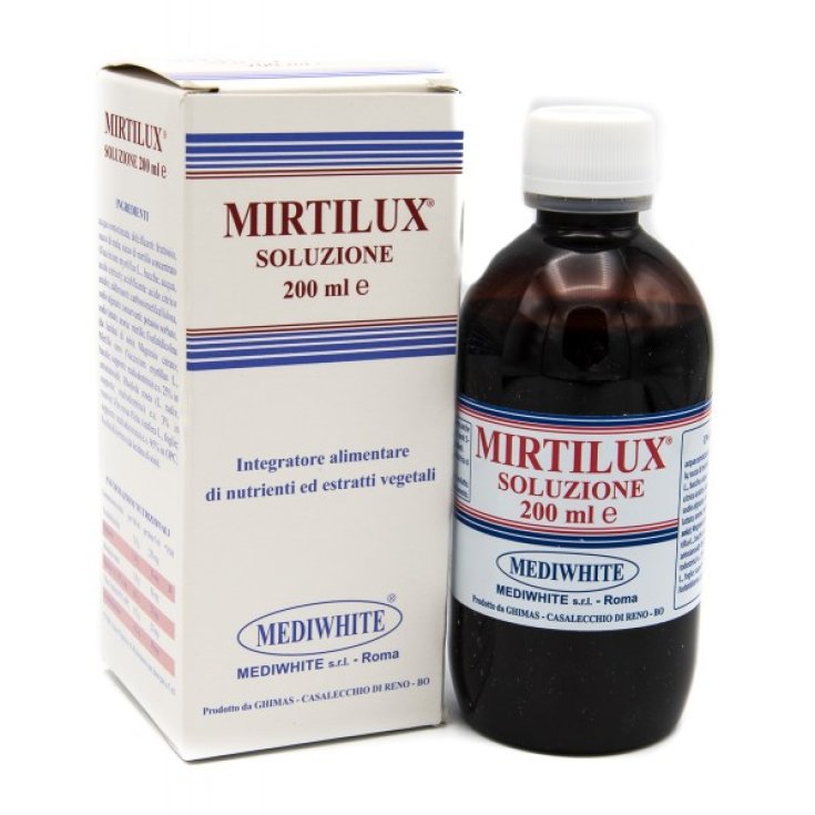 Mediwhite Mirtilux Sciroppo 200ml