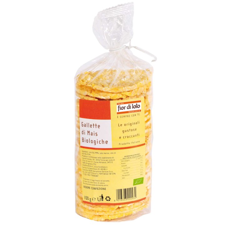 Fior Di Loto Gallette Di Mais Senza Glutine 100g