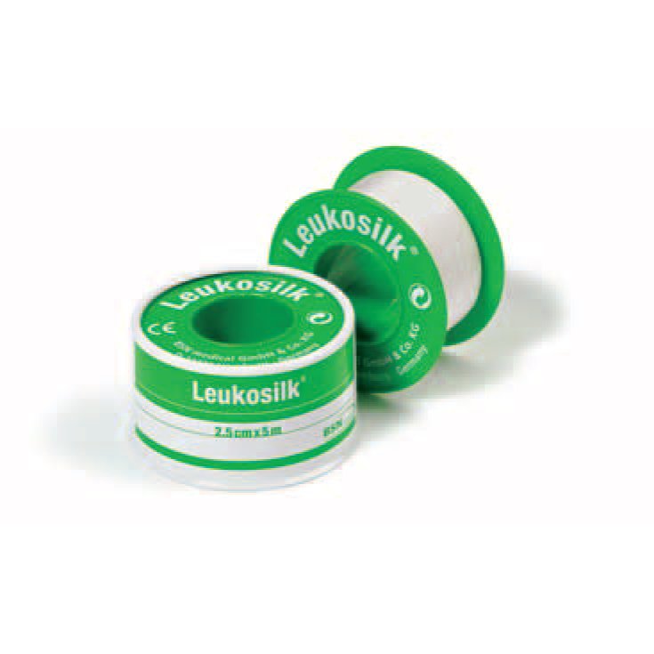 Bsn Medical Leukosilk Cerotto Su Rocchetto In Acetato Di Cellulosa Mutuabile 500x5cm