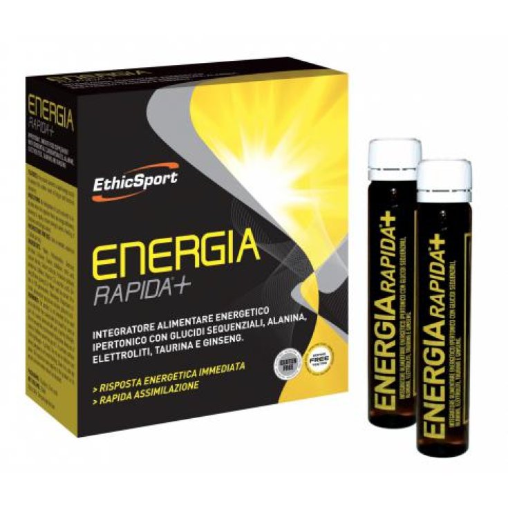 Energia Rapida + Integratore Alimentare 10 Flaconi x25ml