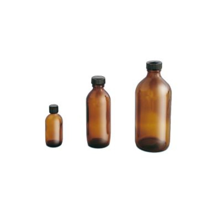 Safety Flacone Americano In Vetro Scuro Capacit&agrave; 1000ml
