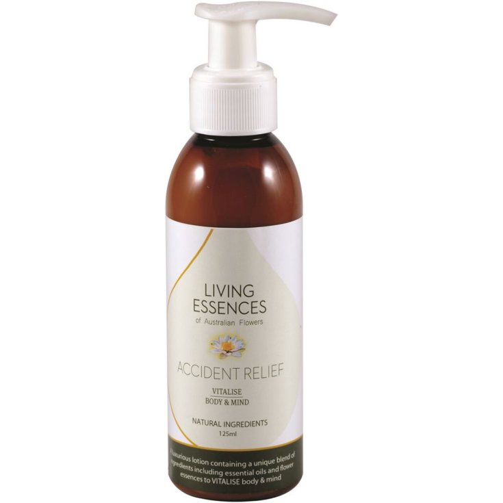 Living Essences Of Australian Flowers Accident Relief Lozione Vitalizzante Body & Mind 125ml