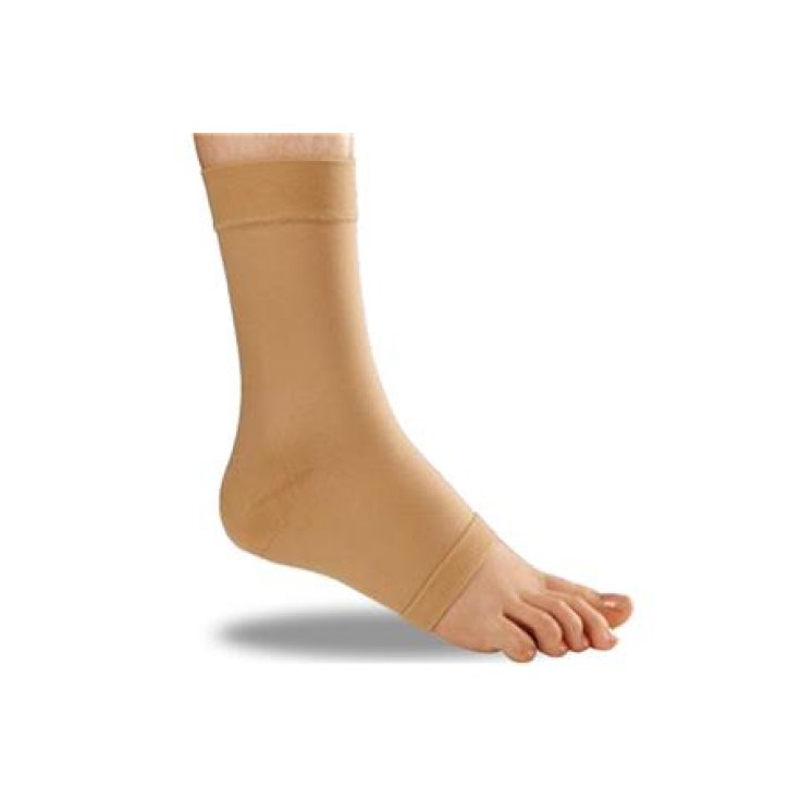 Orione 400 Cavigliera Sottile con Tallone Colore Beige Taglia 2