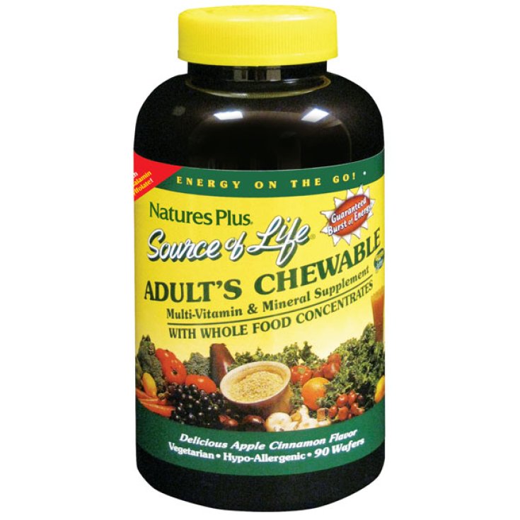 Nature's Plus Source Of Life Adult's Chewable Integratore Alimentare