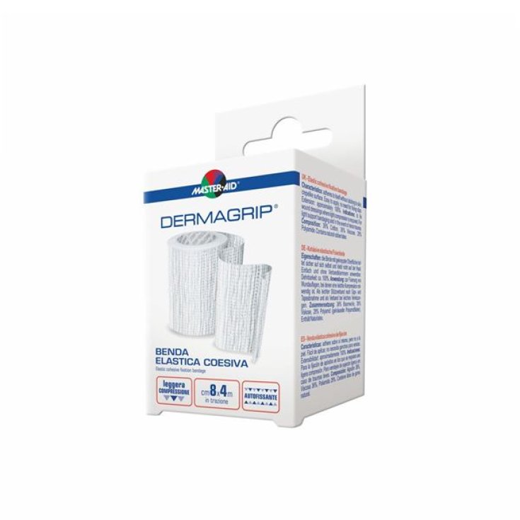 Master-Aid&reg; Dermagrip&reg; Benda Elastica Coesiva 4cm x 4m 1 Benda