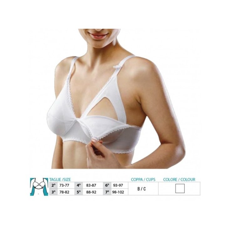 Safte Jolie Maman 2229 Reggiseno Allattamento Colore Bianco Taglia 4