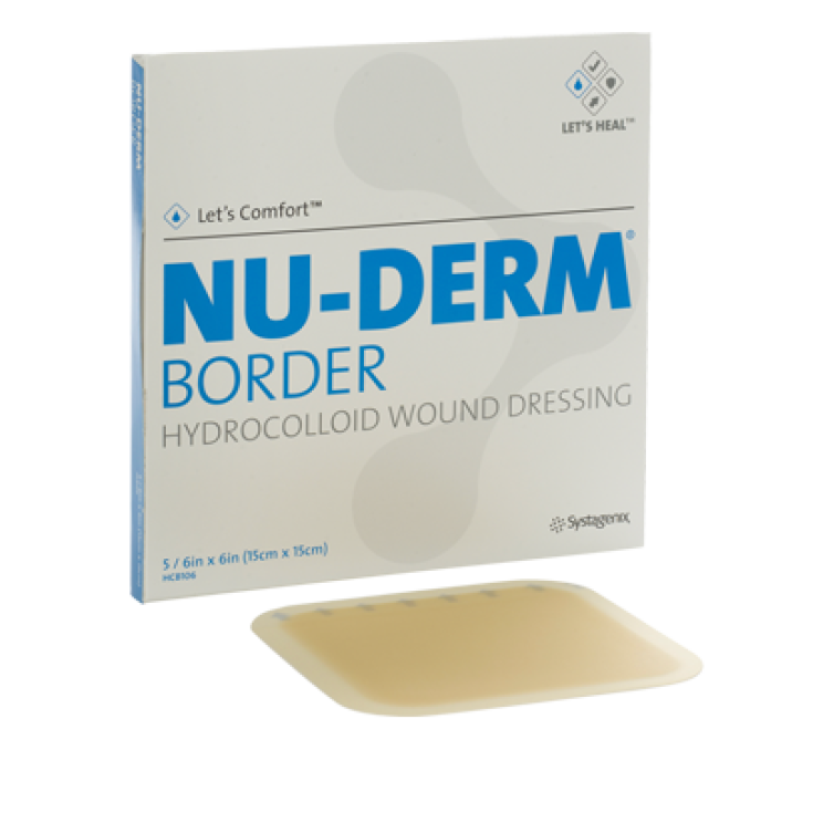 Systagenix Nu Derm Idrocolloide 15x18cm 5 Pezzi
