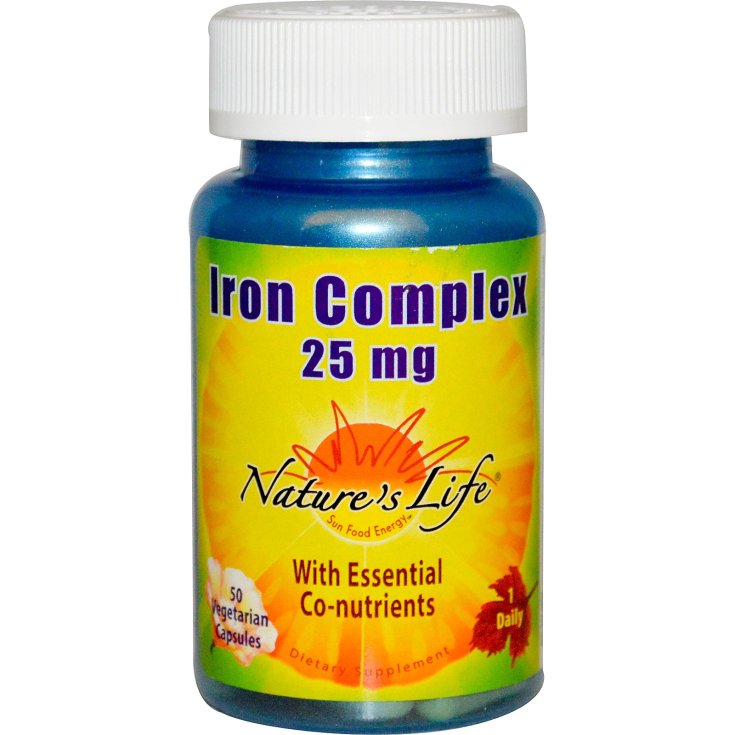 Nature's Life Iron Complex Integratore Alimentare 50 Compresse