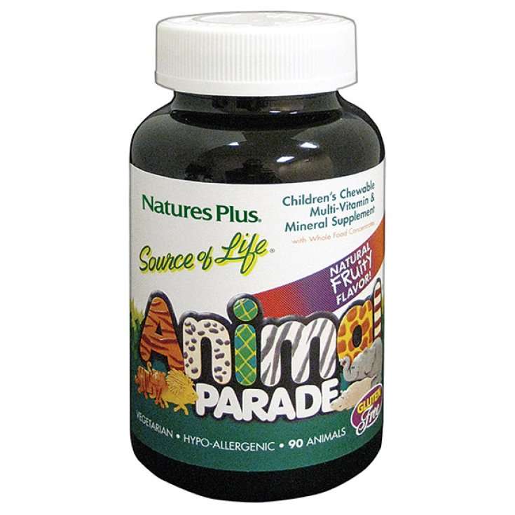 Natures Plus Animal Parade Assortito Integratore Alimentare 90 Tavolette