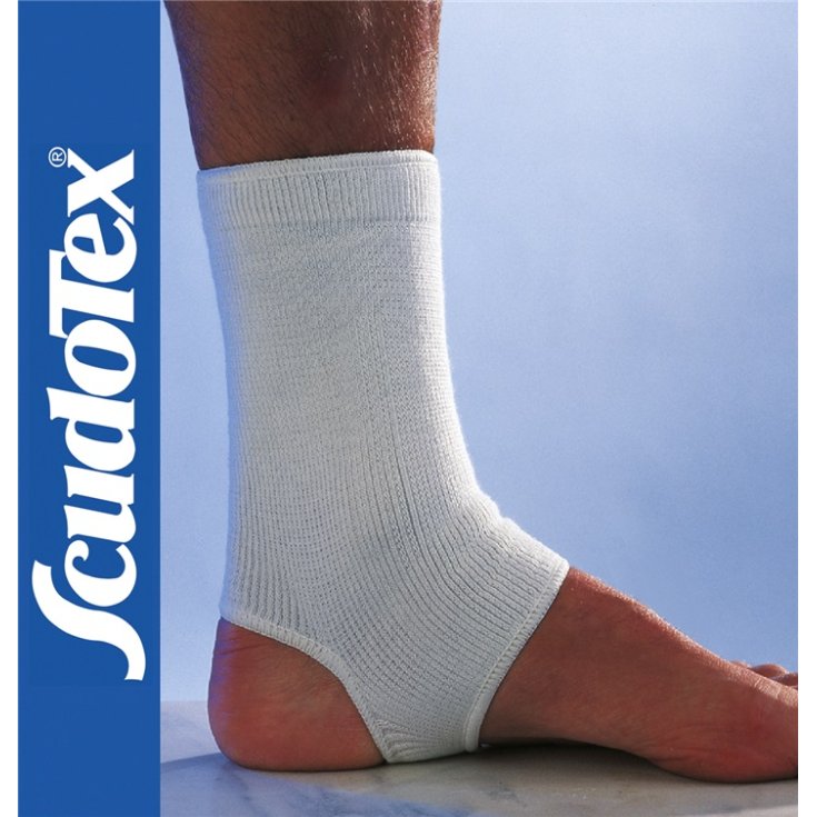 Scudotex Cavigliera Sporting  per Attivit&agrave; Sportiva Colore Bianco Misura 3