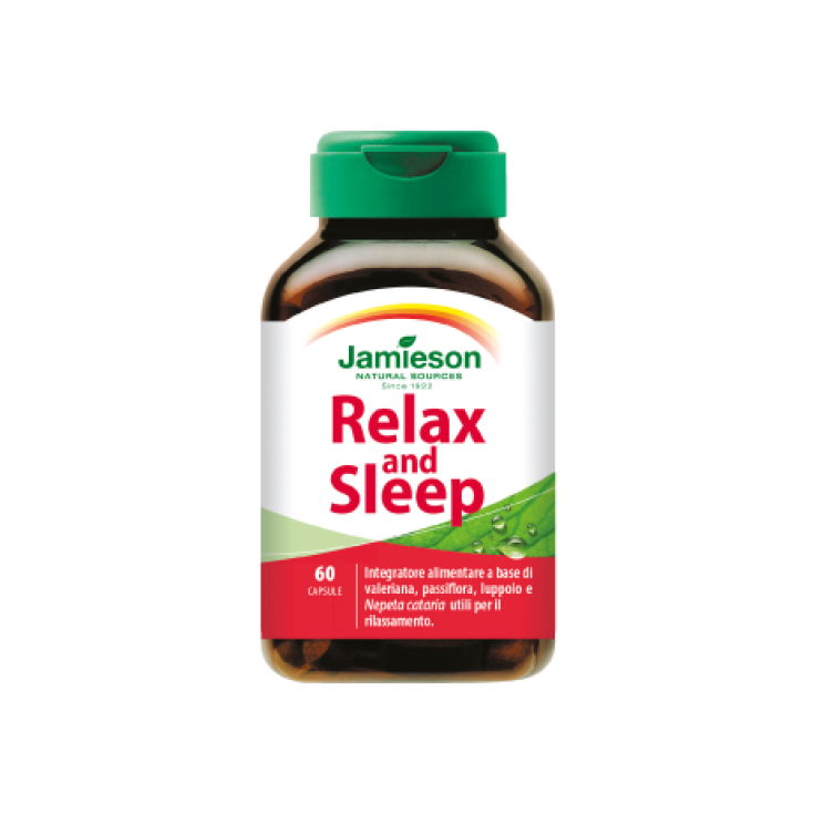 Jamieson Relax And Sleep Integratore Alimentare 60 Capsule