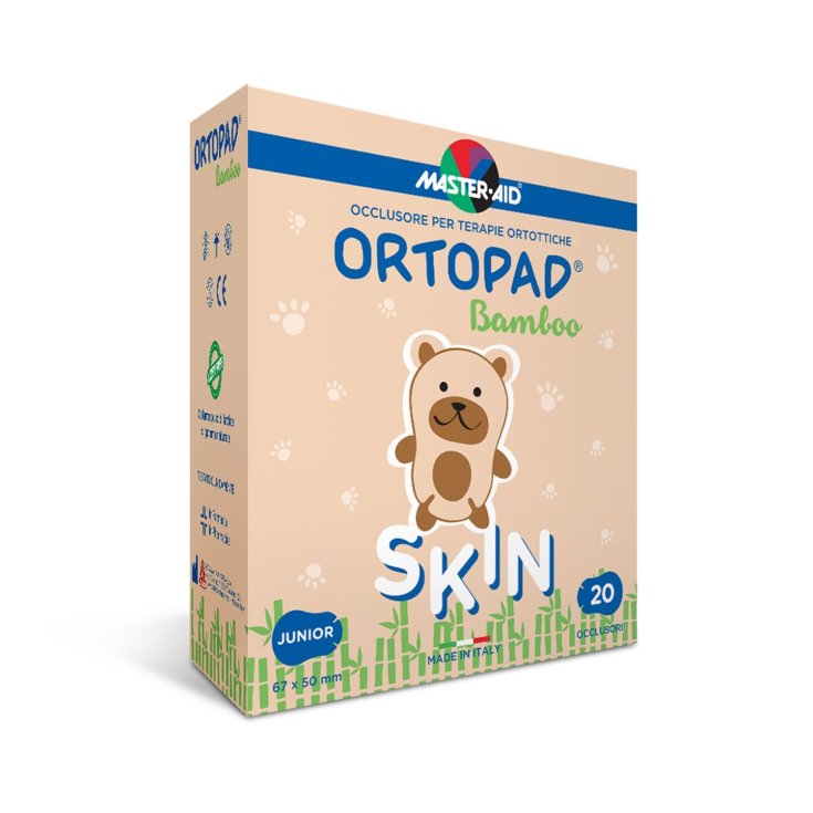 Master-Aid&reg; Ortopad&reg; Occlusore Per Terapie Ortottiche Junior 20 Pezzi
